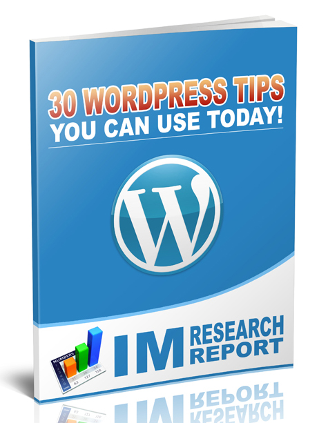 thirty wordpress tips you can use