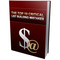 top ten critical list building mistakes