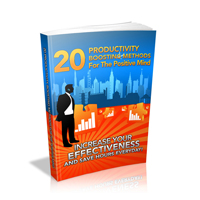twenty productivity boosting methods