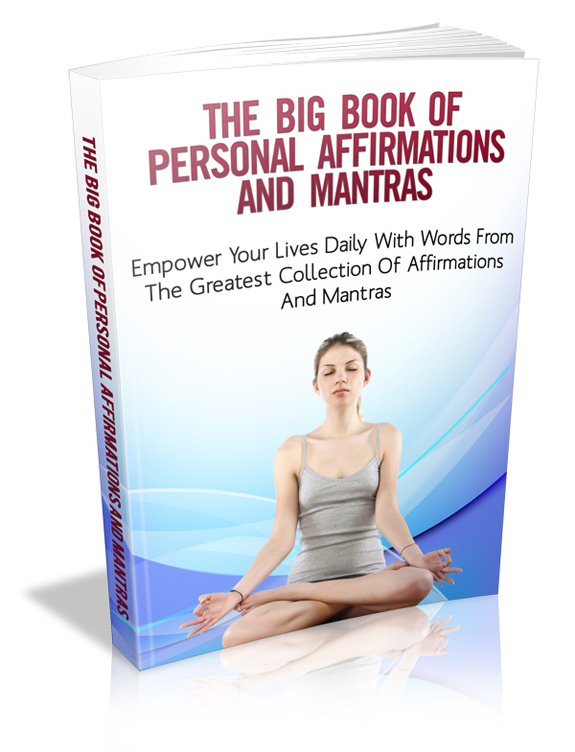 big book personal affirmations mantras