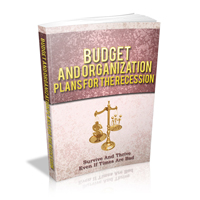 budget organization plans recession