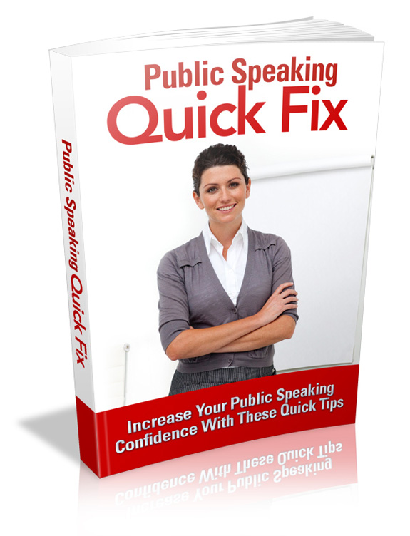 public speaking quick fix