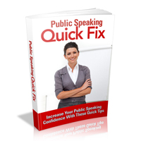 public speaking quick fix