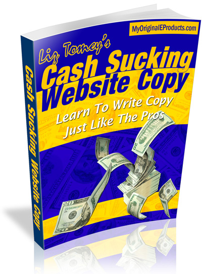 cash sucking website copy