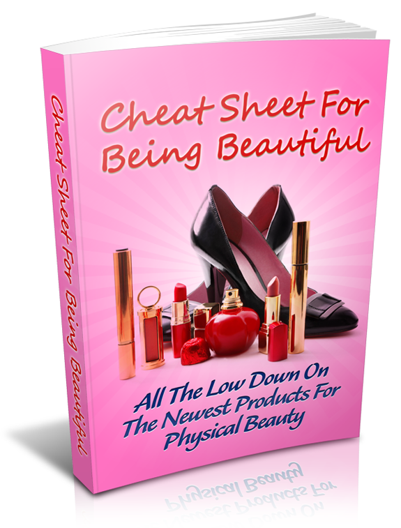 cheat sheet being beautiful