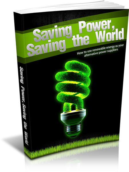 saving power saving world