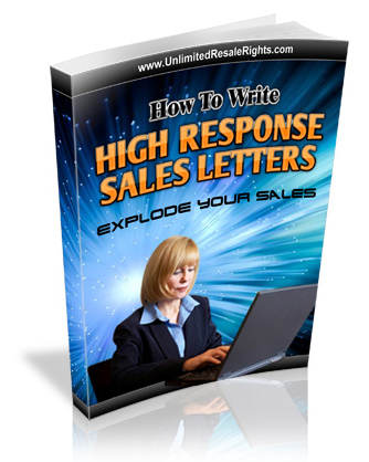 write high response sales letters