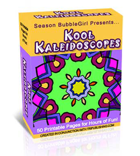 kool kaleidescopes coloring book