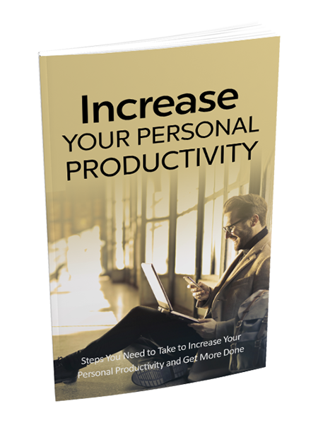 increase your personal productivity