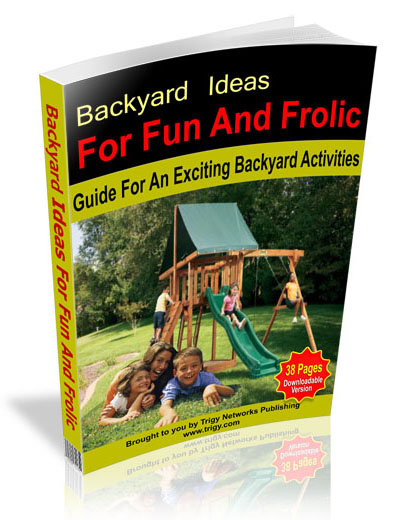 backyard ideas fun frolic