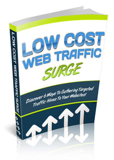 low cost web traffic surge