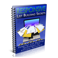 responsive list building secrets