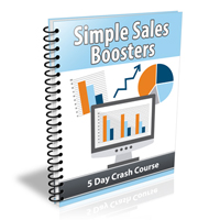 simple sales boosters ecourse