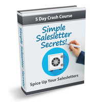 simple salesletter secrets ecourse