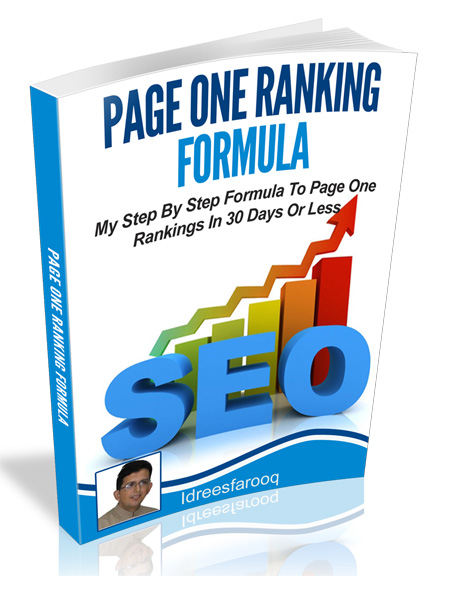 page one ranking formula