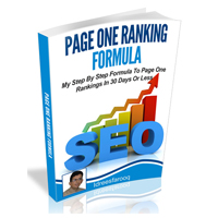 page one ranking formula