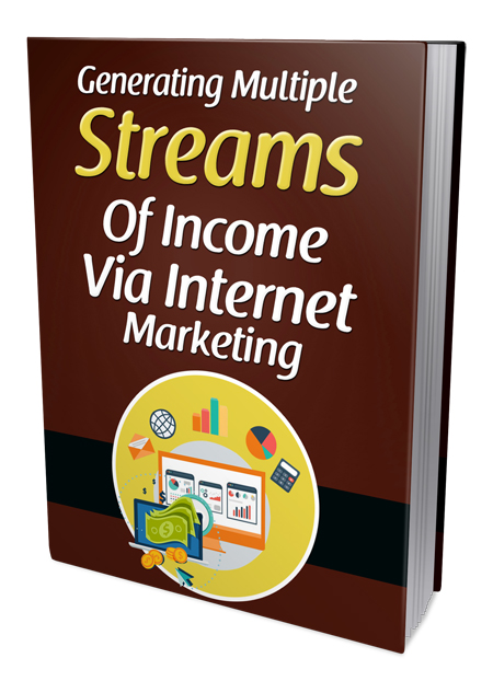 streams income via internet marketing