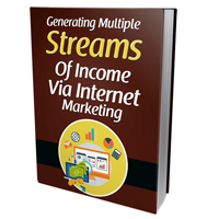 streams income via internet marketing