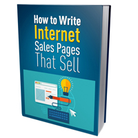 write internet sales pages sell