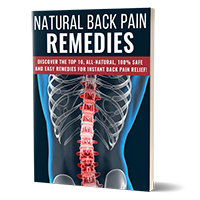 natural back pain remedies