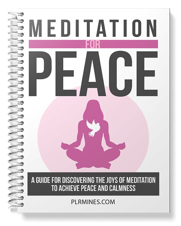 meditation peace ebook plr