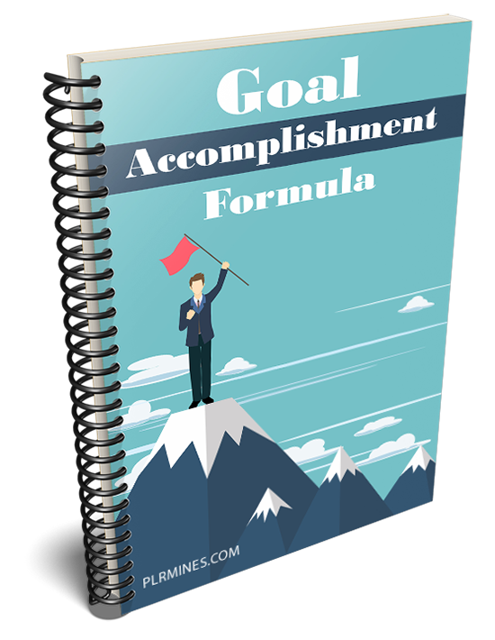 goal accomplishment formula plr