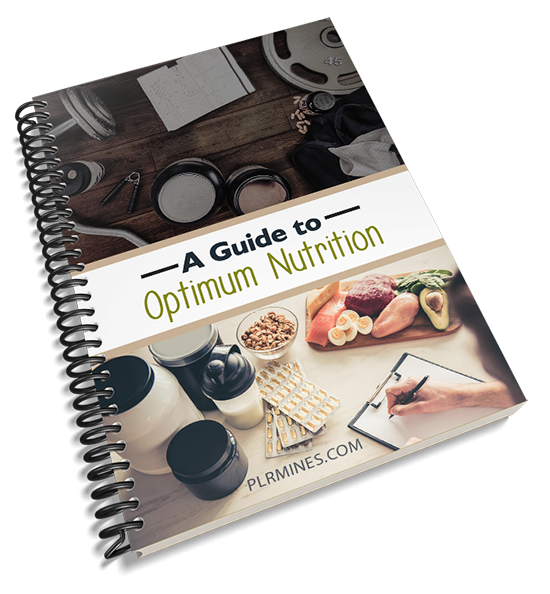 guide optimum nutrition plr ebook