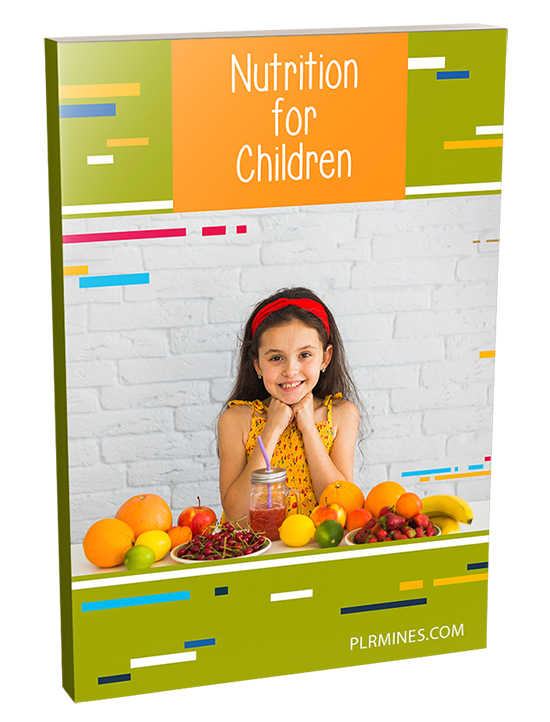 nutrition children plr ebook