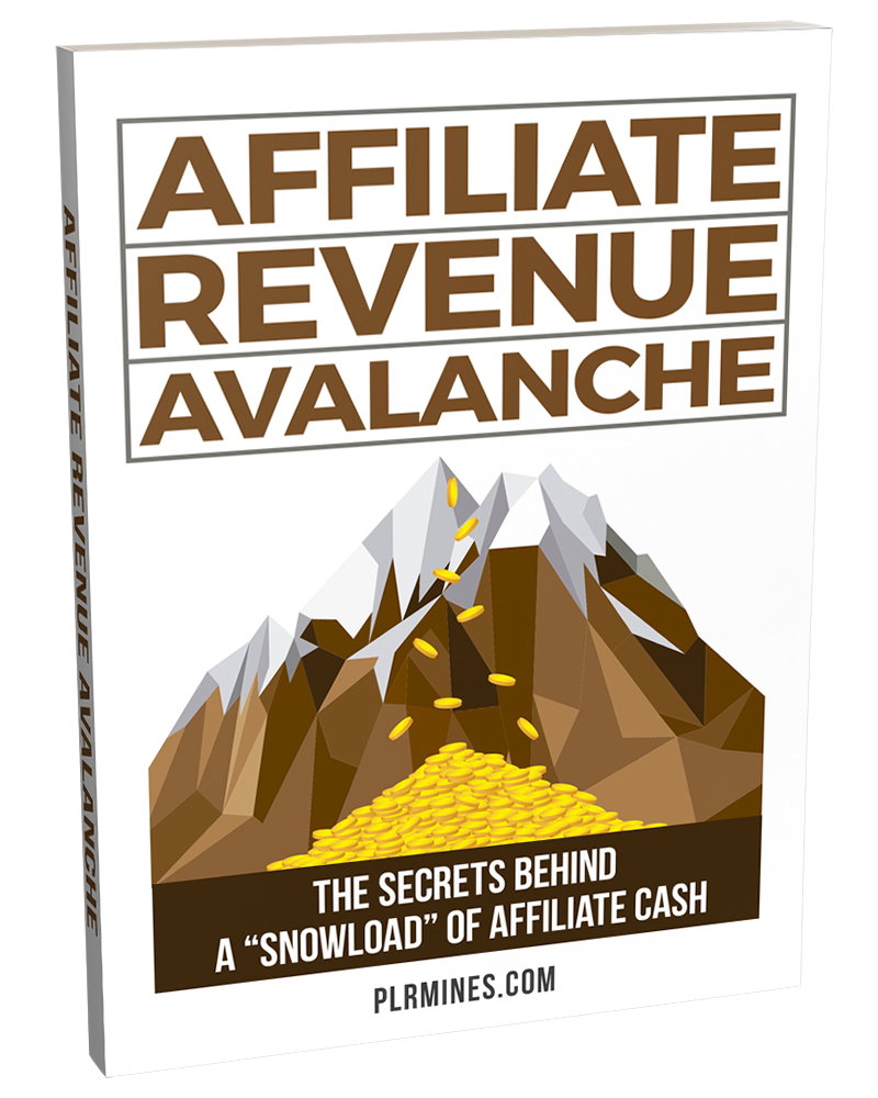 avalanche revenue affiliate ebook with PLR