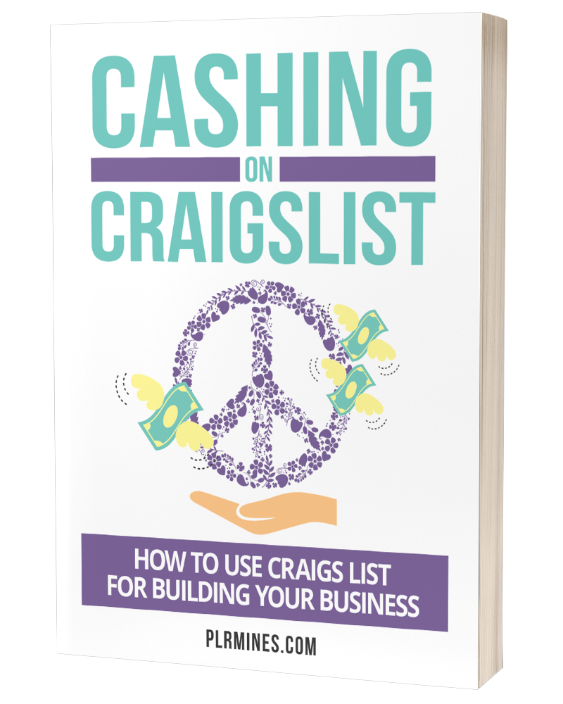 cashing craigslist ebook with private license