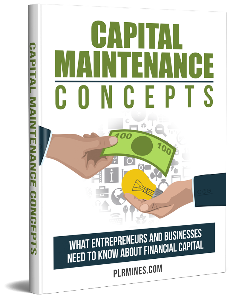 maintenance capital concepts - PLR ebook