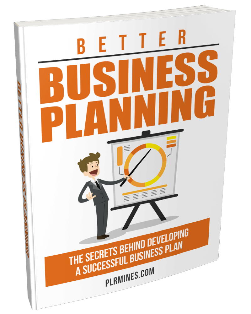 planning business better ebook with PLR