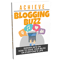 achieve buzz blogging - PLR ebook