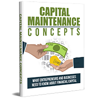 maintenance capital concepts - PLR ebook