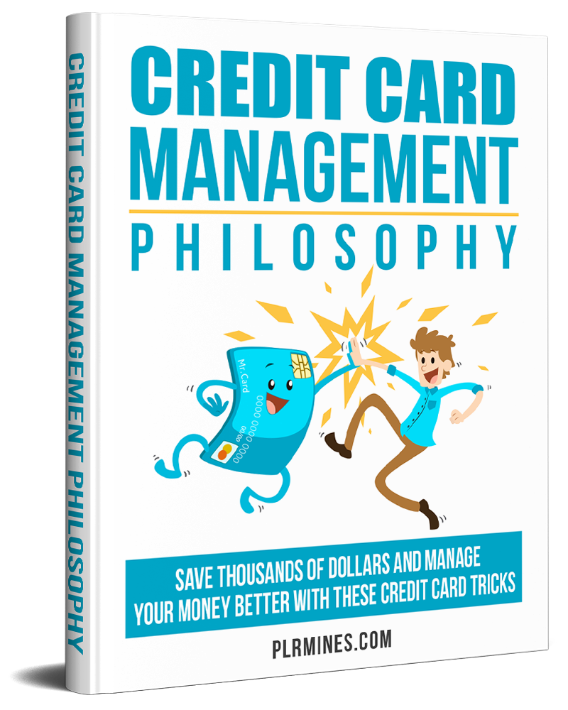 card credit philosophy - PLR ebook