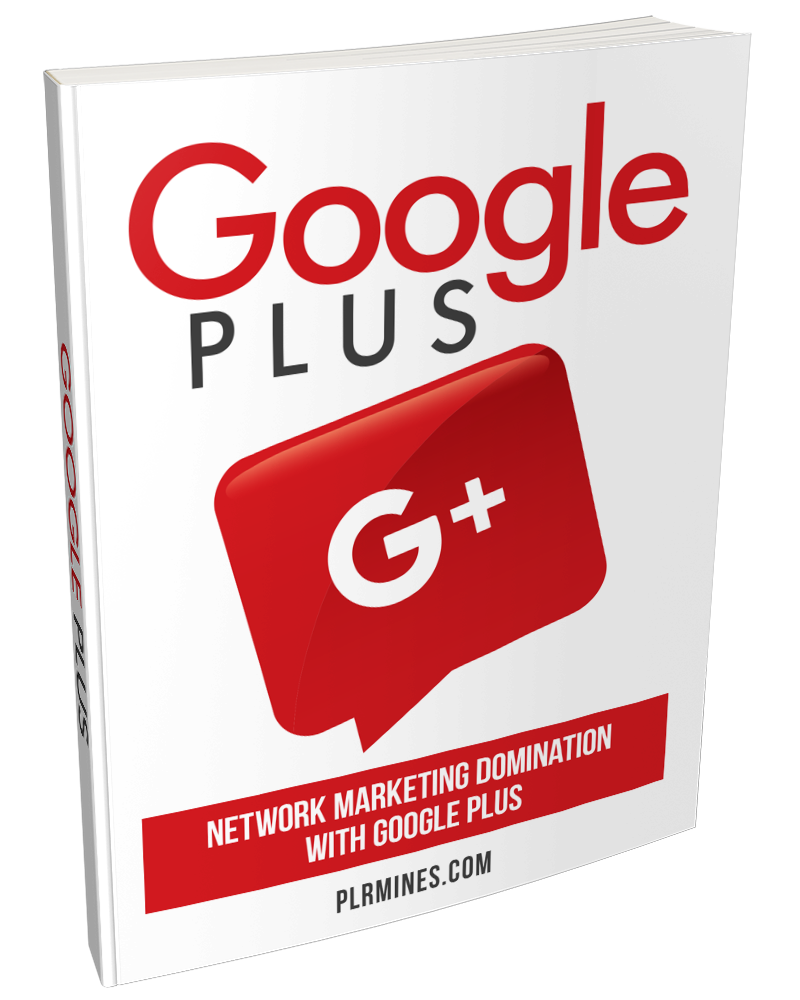 plus google ebook with PLR