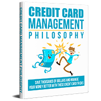 card credit philosophy - PLR ebook