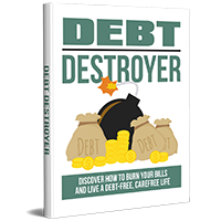 debt destroyer - PLR ebook