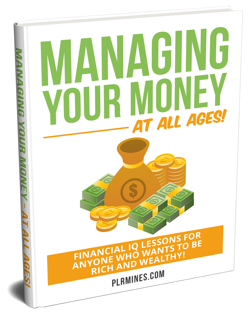 managing money your all - PLR ebook