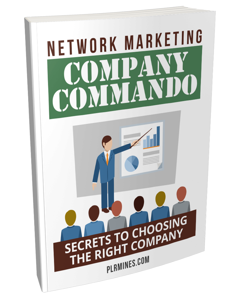 marketing network commando ebook with private rights