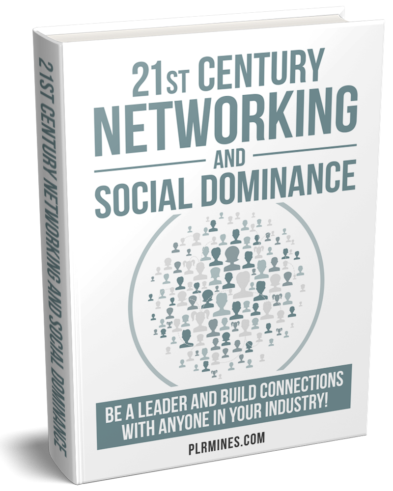 networking dominance social ebook with private rights