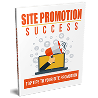 site success promotion ebook with PLR