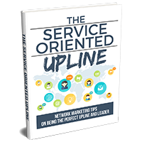 oriented service upline - PLR ebook