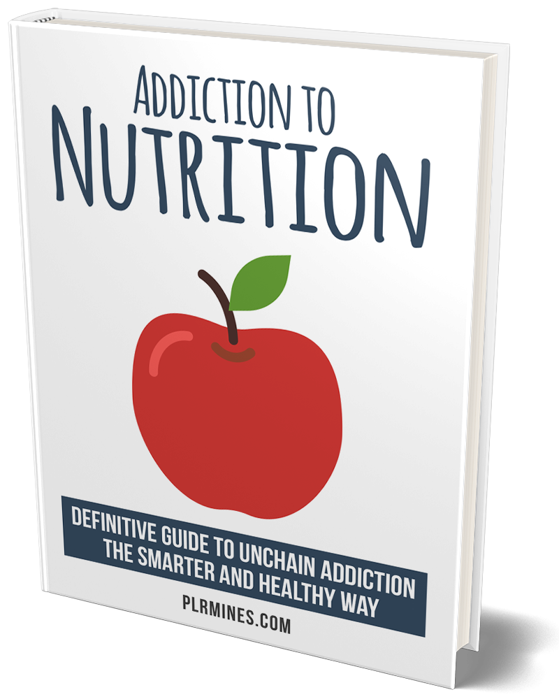 addiction nutrition ebook with PLR