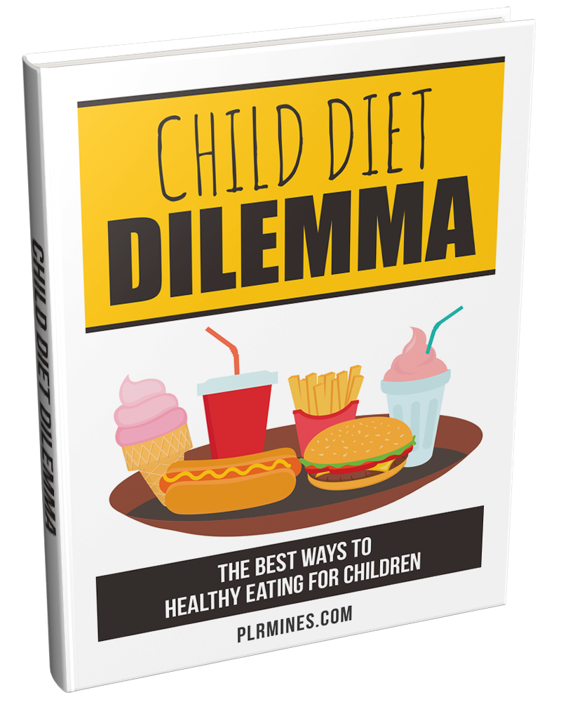 dilemma diet child ebook with PLR