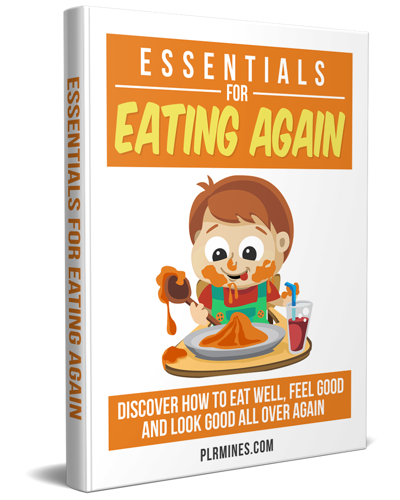 essentials again eating ebook with PLR