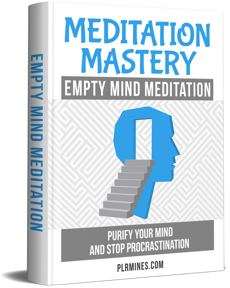 meditation mind empty ebook with private license