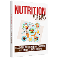 kids nutrition ebook with private license