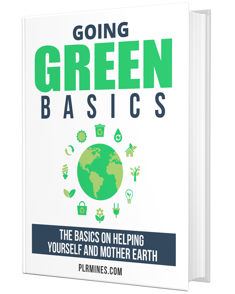 basics green going ebook with PLR