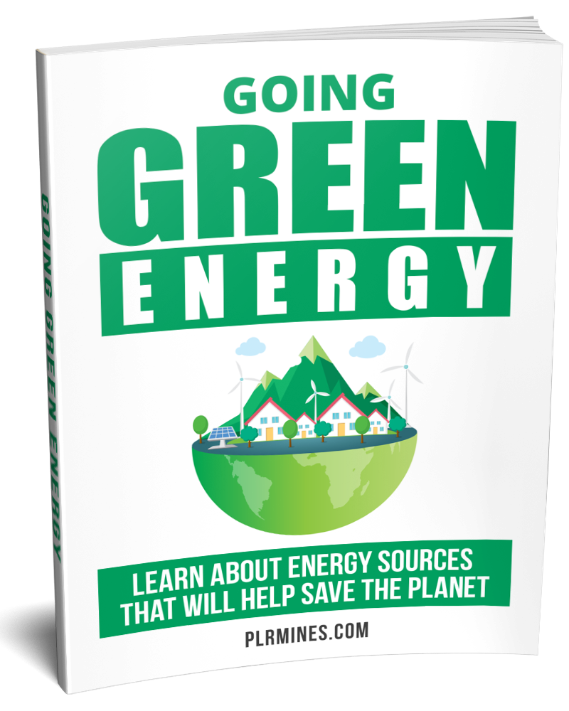 green going energy ebook with private license